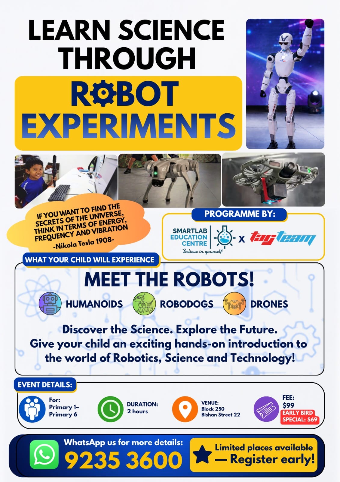 Robotics Workshop Singapore